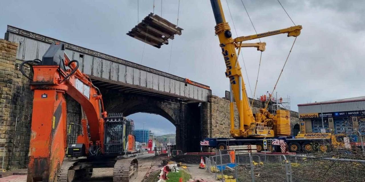 Railway bridges in Huddersfield to be replaced as part of TransPennine Route Upgrade