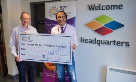 Thorite staff raise £1,200 for Huddersfield-based Forget Me Not Children’s Hospice