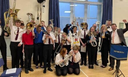 Hepworth Band helps inspire the next generation of musicians