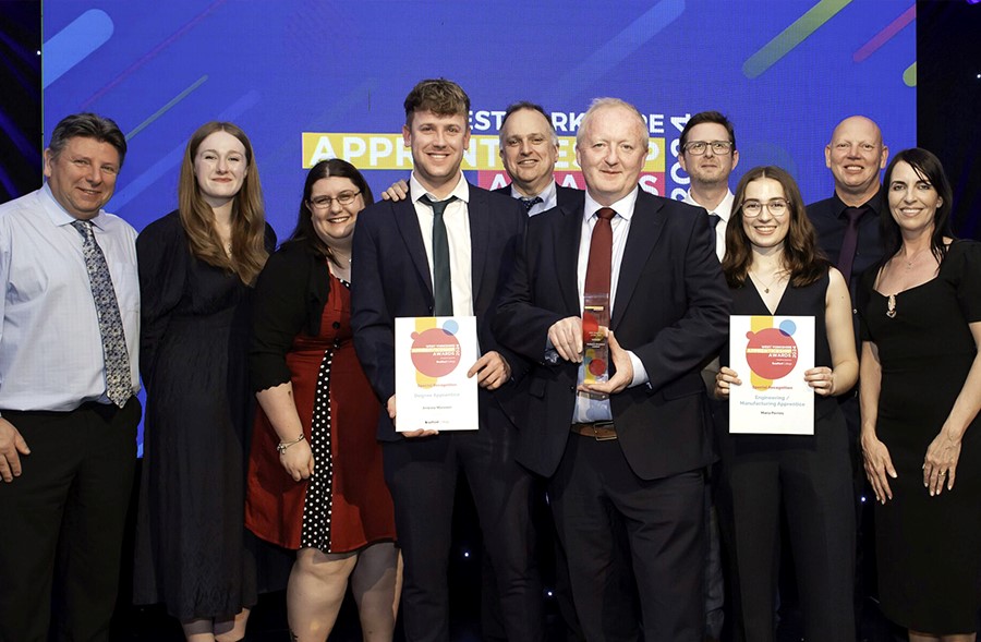 Reliance Precision named best apprentice employer in West Yorkshire