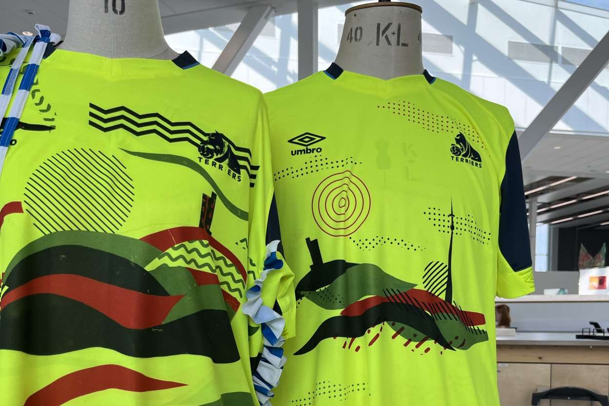 Huddersfield Town shirts re-imagined by fashion students at the University of Huddersfield – Huddersfield Hub