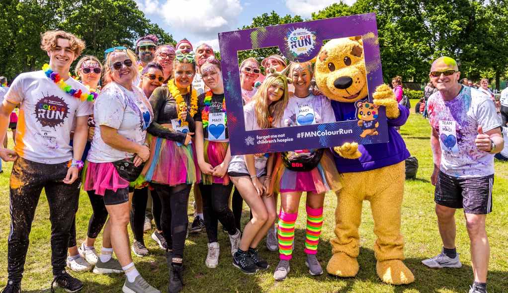 Forget Me Not Children’s Hospice Colour Run raises a record-breaking £48,000 for the charity