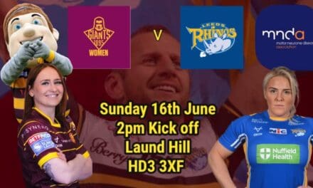 Huddersfield Giants Women’s game against Leeds Rhinos will raise funds for MND in memory of Rob Burrow