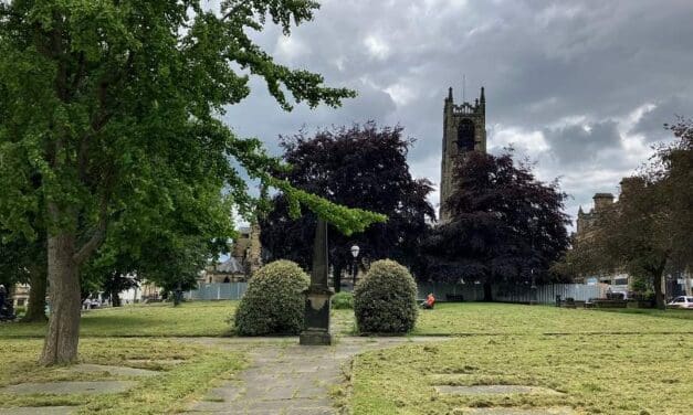 Work on £500,000 events space at St Peter’s Gardens is well ahead of schedule