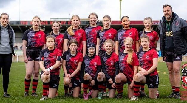 Future is looking rosy for women and girls’ rugby at Huddersfield Laund Hill RUFC