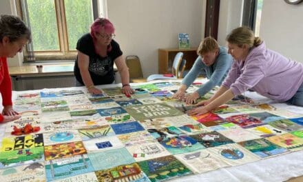 Our Quilt project celebrates life in close-knit village communities