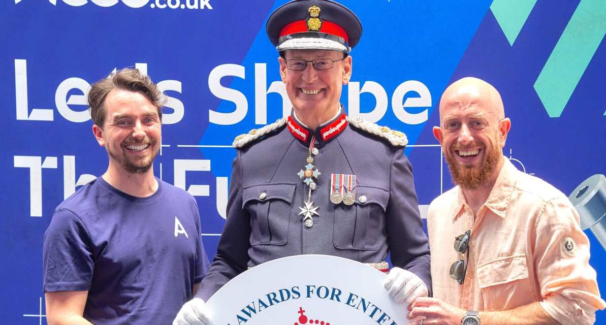 Components supplier Accu receives King’s Award for Enterprise from Lord-Lieutenant Ed Anderson