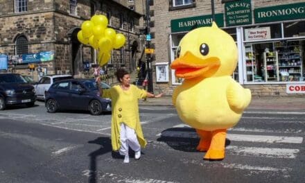 It’s Holmfirth Duck Race – and it’s a quackers event that’ll certainly stop the traffic