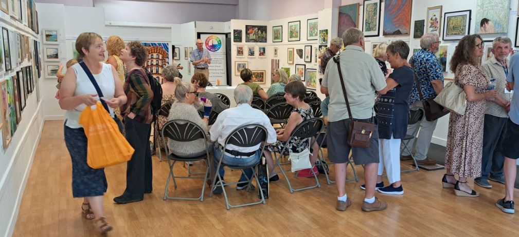 Huddersfield Art Society stages annual exhibition 2024 with over 100 artworks on show