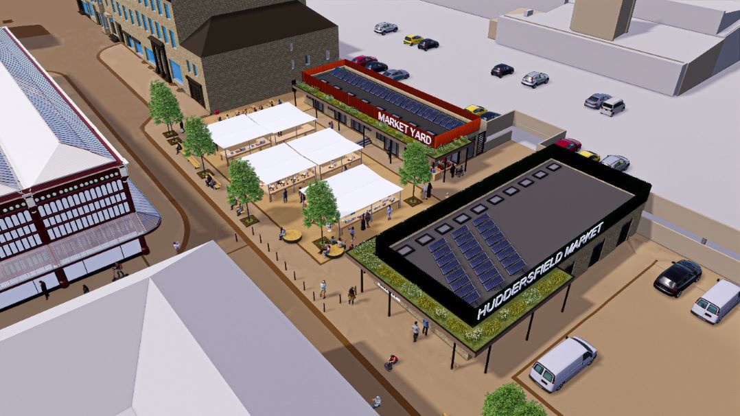 Transformed Huddersfield Open Market to be less ‘food hall’ and more business incubator