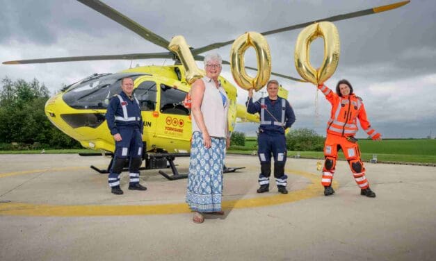 Yorkshire Air Ambulance volunteer nominated for Fundraiser of the Year at Pride of Britain Awards