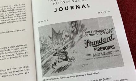 A history of Standard Fireworks headlines the latest edition of Huddersfield Local History Society’s annual Journal