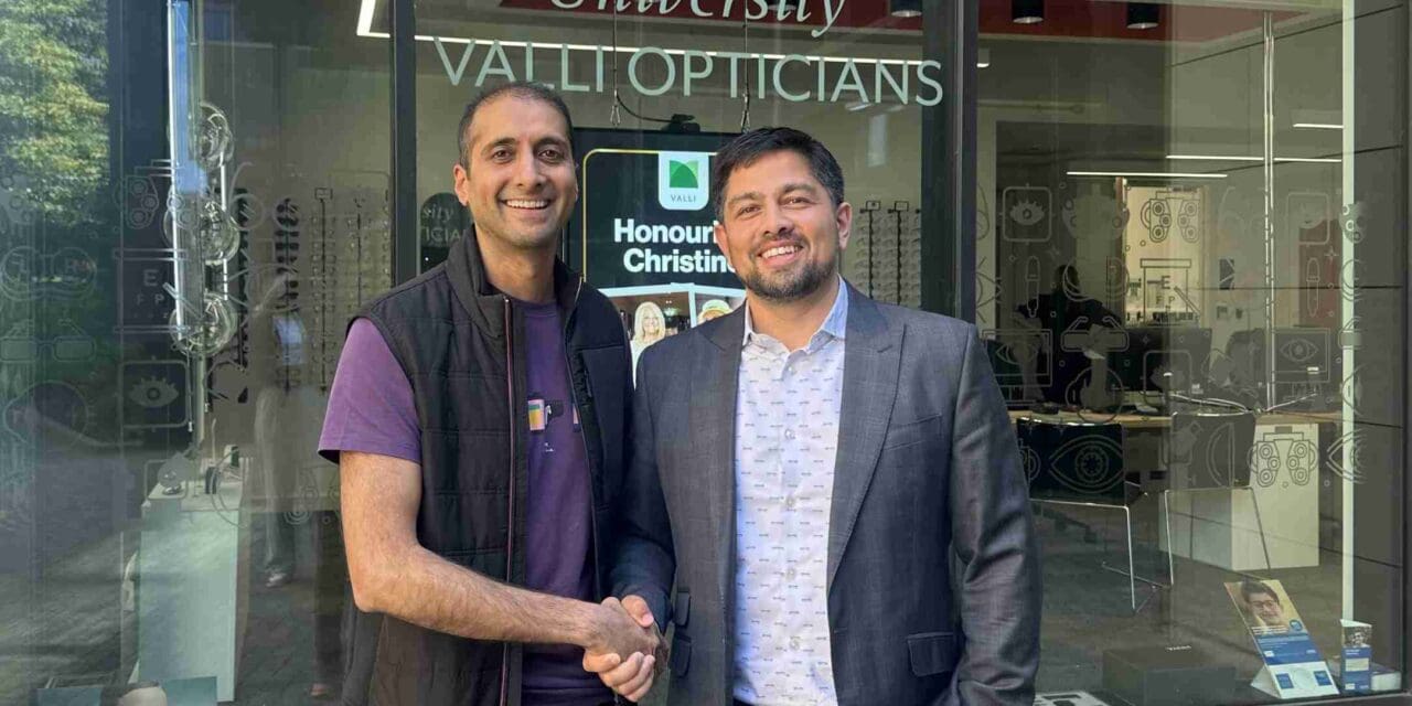 Eyes clinic launches partnership with University Valli Opticians at the University of Huddersfield