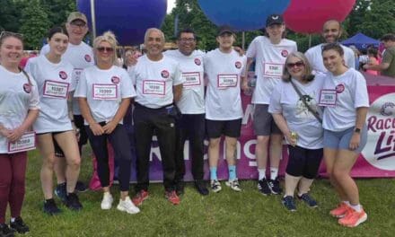 Whitegates team raises £1,700 for Cancer Research UK at Race for Life in Greenhead Park
