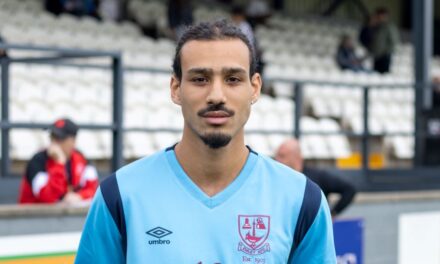 Amir Berchil’s hat-trick keeps Emley AFC unbeaten at the top of the table