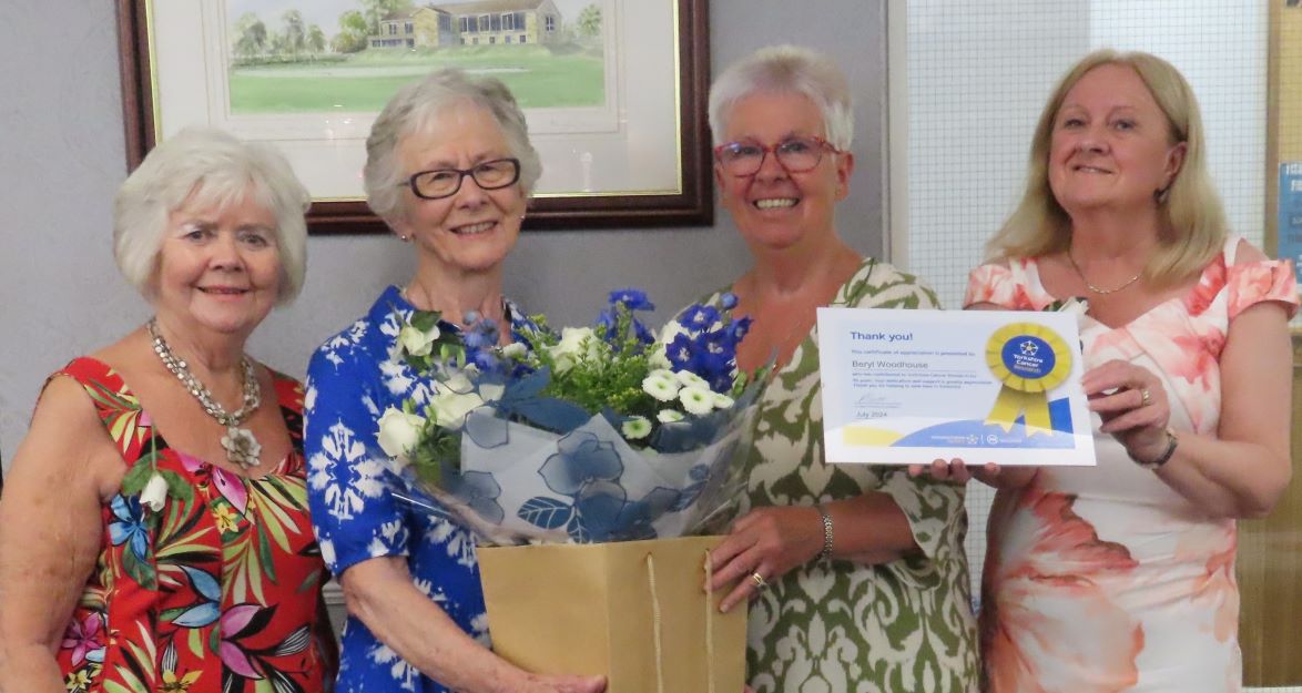 Yorkshire Cancer Research volunteer Beryl Woodhouse recognised for 55 years of dedication