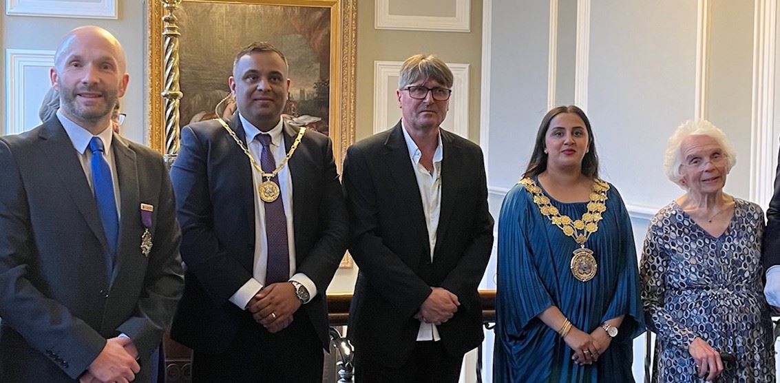 Sir Patrick Stewart OBE, Simon Armitage CBE and Joan Gorton receive Freedom of Kirklees