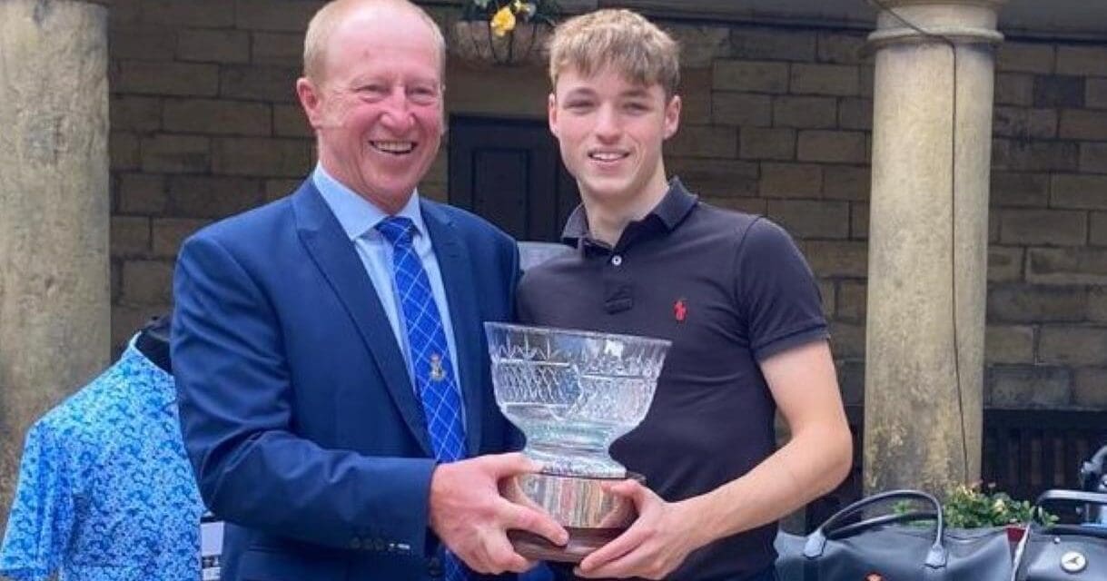 Teenager Harry Nixon claims Captain’s Weekend trophy at Woodsome Hall Golf Club