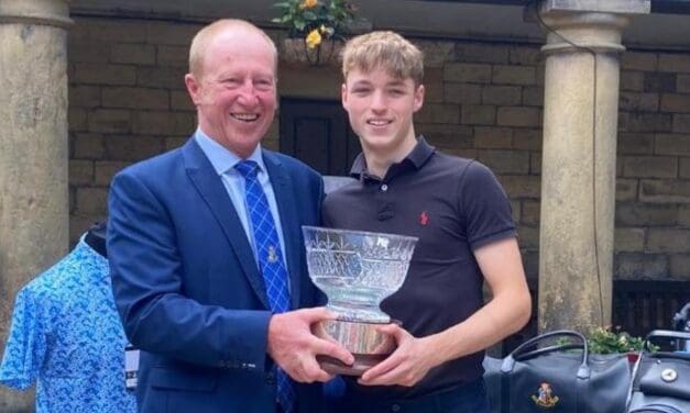 Teenager Harry Nixon claims Captain’s Weekend trophy at Woodsome Hall Golf Club