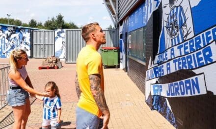 New Huddersfield Town mural captures pride and passion and pays poignant tribute to Jordan Sinnott