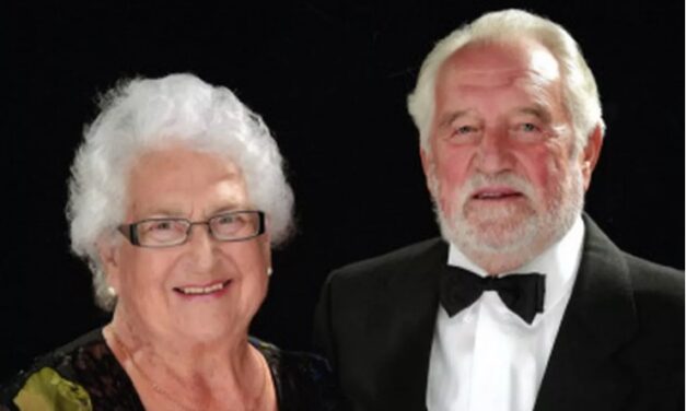 A tribute to local football legend Frank Beaumont and devoted wife Anne who died just a day apart