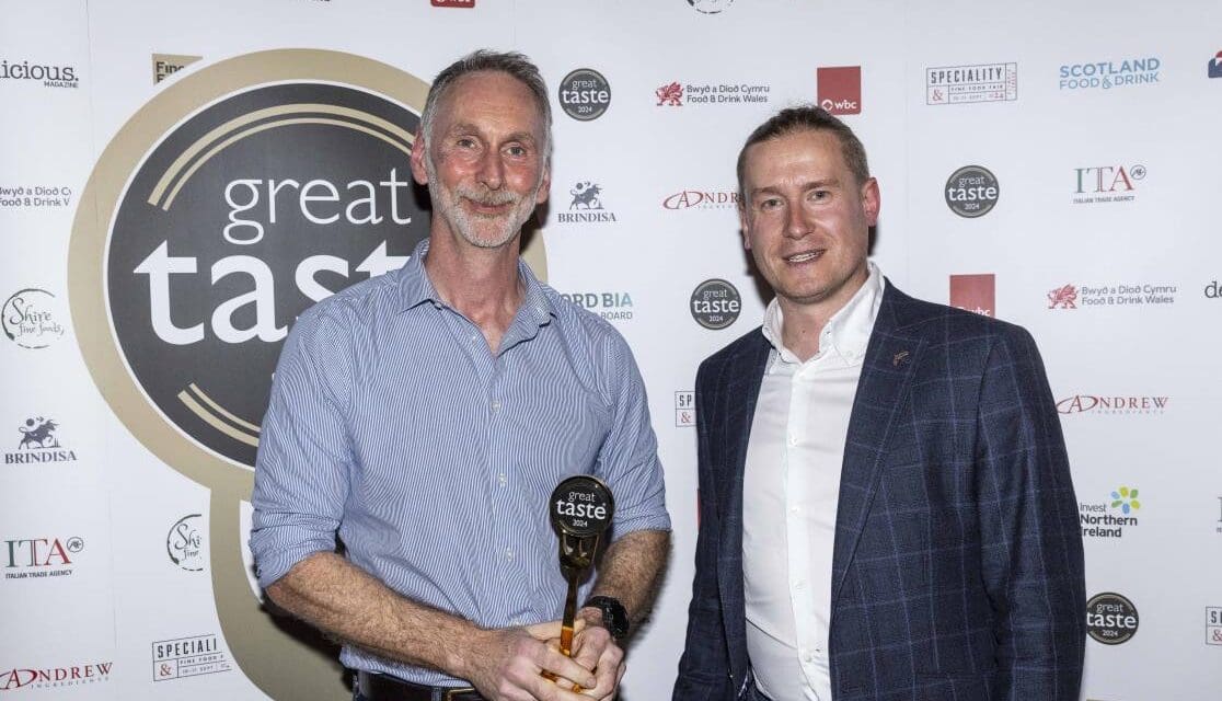 Dark Woods Coffee wins inaugural Golden Fork for Better Business at Great Taste Awards 2024