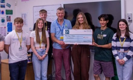 Students at Greenhead College team up with River Holme Connections to help tackle climate emergency