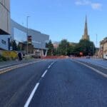 Work on Queensgate and Shorehead roundabout completed ahead of schedule