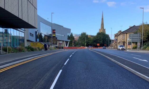 Work on Queensgate and Shorehead roundabout completed ahead of schedule