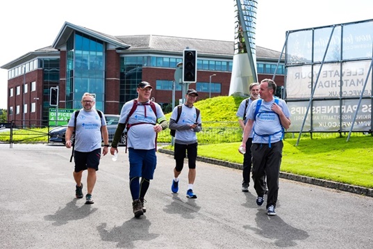 Huddersfield Town Walk 4 Pounds has raised over £20k for Forget Me Not Children’s Hospice