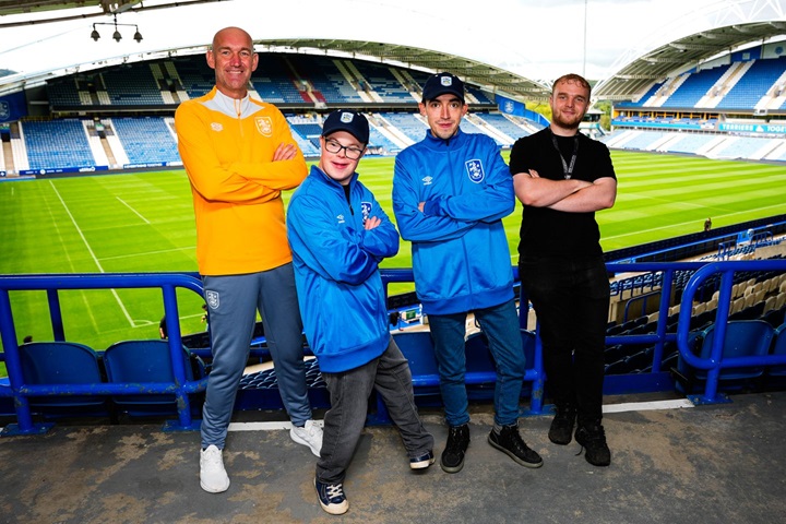 Huddersfield Town ‘making waves’ with new staff at its matchday kiosk