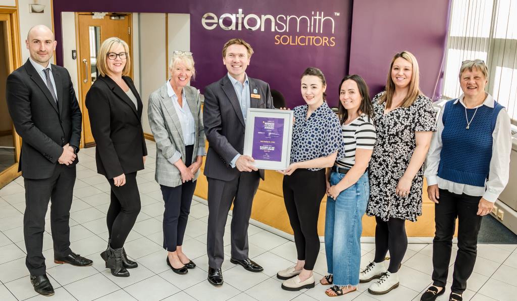 Kelcol Bedding Co Ltd wins Eaton Smith Solicitors Business of the Month Award