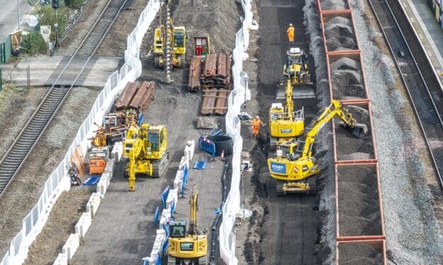 No trains between Huddersfield and Dewsbury this Sunday … and the service to Leeds and York will also be badly disrupted