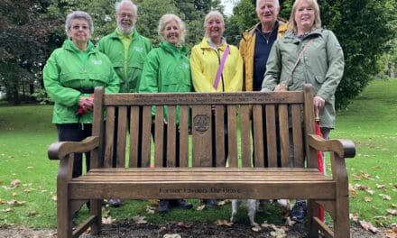 Poignant bench to fallen Huddersfield soldiers restored in Greenhead Park