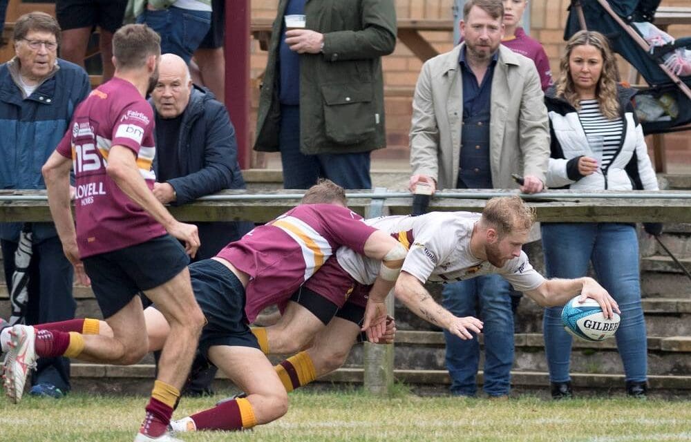 Tries from brothers Kian and Finlay Stewart aren’t enough as Huddersfield RUFC slip to defeat