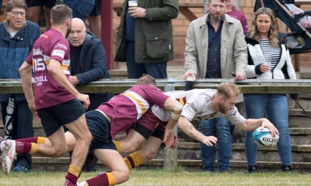 Tries from brothers Kian and Finlay Stewart aren’t enough as Huddersfield RUFC slip to defeat