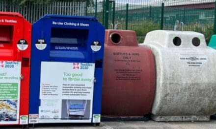 Textile recycling banks installed at 10 locations across Kirklees as part of UK trial