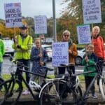 Cyclists stage protest in Huddersfield over ‘lack of progress’ on local cycling network