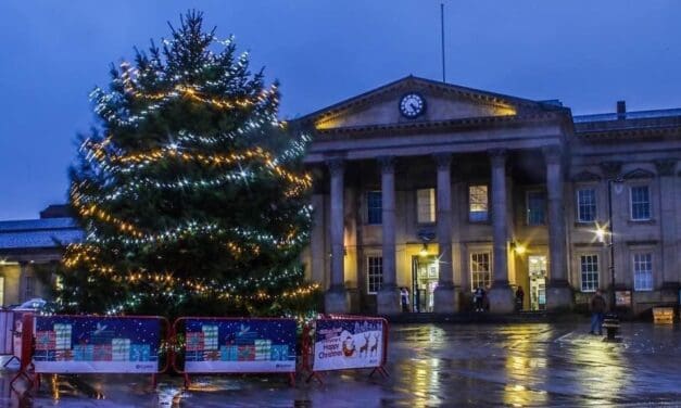 Huddersfield will have a Christmas Market and a festive weekend but there’s no Christmas lights switch-on this year