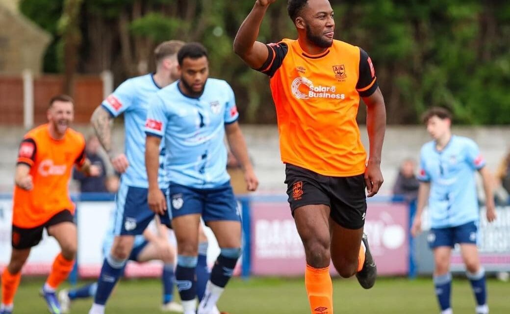 Three goals in three games for Laurence Sorhaindo as Emley AFC extend lead at the top