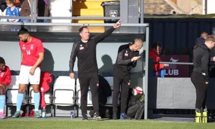 Boss Richard Tracey points the way as injury-hit Emley AFC head into top-two battle