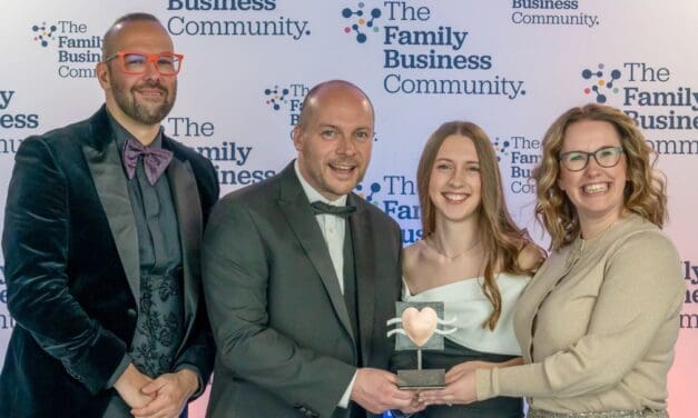 Colourcube Automotive wins Business Service Excellence Award at Yorkshire and Humberside Family Business Awards 2024