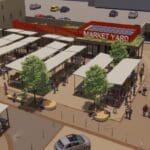 New designs have been revealed for the new-look £16.5 million Huddersfield Open Market