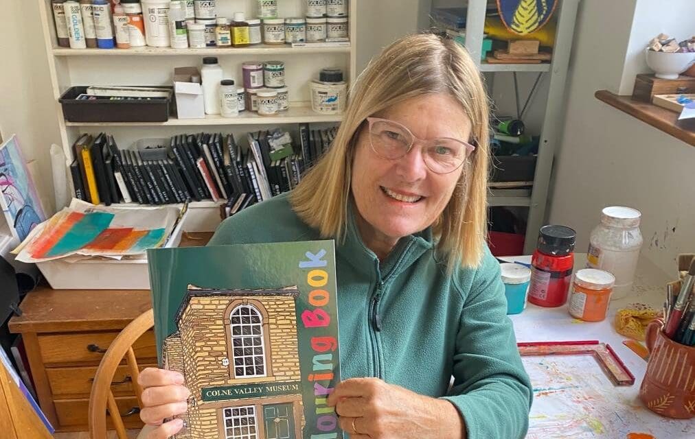 Colne Valley Museum’s stocking filler colouring book now available in time for Christmas