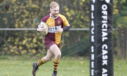 A sensational try by Kian Stewart was the highlight as Huddersfield RUFC got back to winning ways