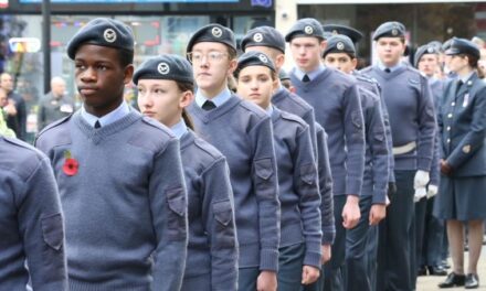 Huddersfield remembers as young and old march side-by-side on Remembrance Sunday