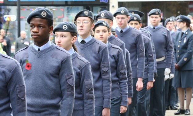 Huddersfield remembers as young and old march side-by-side on Remembrance Sunday