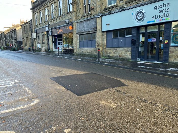 Slaithwaite’s th’oyl in t’road has now been fixed after a whole lot of bother and banter